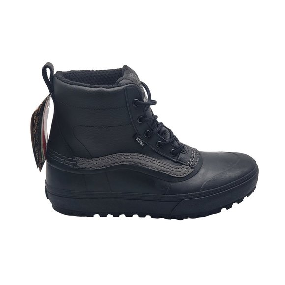 Vans Men Cole Navin Standard Mid MTE Snow Boots Black Reflective Gray Size 11.5 - Picture 1 of 8